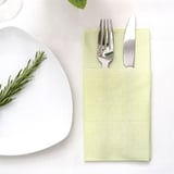 TOVAGLIOLI CANGURO LIKE LINEN 'IPANEMA' 70 G/M2 40x40 CM PISTACCHIO SPUNLACE (700 UNITÀ)