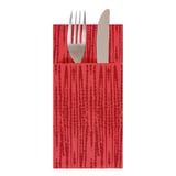 TOVAGLIOLI "KANGAROO" 'SAFARI' 55 G/M2 33x40 CM ROSSO AIRLAID (700 UNITÀ)