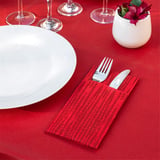 TOVAGLIOLI "KANGAROO" 'SAFARI' 55 G/M2 33x40 CM ROSSO AIRLAID (700 UNITÀ)