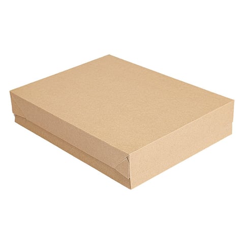 VASSOI + COPERCHIO THEPACK  19,5x11x4,5 CM NATURALE CARTONE NANO-MICRO (200 UNITÀ)