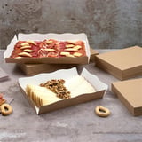VASSOI + COPERCHIO THEPACK  19,5x11x4,5 CM NATURALE CARTONE NANO-MICRO (200 UNITÀ)