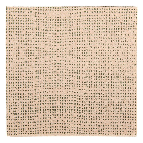 TOVAGLIOLI ECOLABEL P. 1/4 DOUBLE POINT 'DAKAR' 19 G/M2 20x20 CM NATURALE TISSUE RICICLATO (2400 UNITÀ)