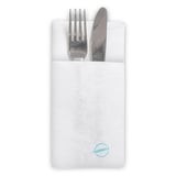 TOVAGLIOLI CANGURO FLUSHABLES  50 G/M2 40x40 CM BIANCO AIRLAID (700 UNITÀ)