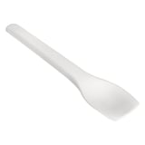 CUCCHIAINO PER GELATI   10 CM BIANCO CPLA (2000 UNITÀ)