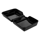 SCATOLA DI BURGER AKALA  26x13,7x3,4 CM NERO PORCELLANA (6 UNITÀ)