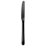 COLTELLI ARTINOX 'OSLO'  23 CM NERO ACCIAIO (12 UNITÀ)