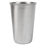 BICCHIERE ARTINOX 350 ML Ø 8x11 CM ARGENTO ACCIAIO INOX (12 UNITÀ)