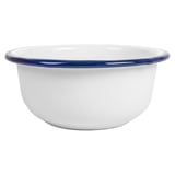 CIOTOLE ENAMELWARE 300 ML Ø 11,5x5 CM BIANCO ACCIAIO SMALTATO (6 UNITÀ)