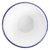 CIOTOLE ENAMELWARE 470 ML Ø 14x7 CM BIANCO ACCIAIO SMALTATO (6 UNITÀ)