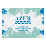 CUFFIA DOCCIA IMBUSTATO BIANCO 'AZUR'  10,5x7 CM BIANCO PE (250 UNITÀ)