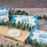 KIT PER CUCITO IMBUSTATO BIANCO 'AZUR'  10,5x7 CM (250 UNITÀ)