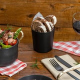 TERRINA FRITTI ARTINOX 430 ML Ø 8,5x8,5 NERO ACCIAIO INOX (1 UNITÀ)