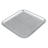 PIATTI PIANI QUADRATE ARTINOX 'VINTAGE'  18x18x1 CM ARGENTO ACCIAIO INOX (1 UNITÀ)