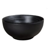 CIOTOLE ASAMI WARE 300 ML Ø 11,5x4 CM NERO MELAMINA (12 UNITÀ)