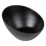 CIOTOLE IRREGOLARE ASAMI WARE  Ø 16x10,4 CM NERO MELAMINA (6 UNITÀ)