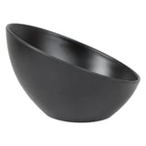 CIOTOLE IRREGOLARE ASAMI WARE  Ø 16x10,4 CM NERO MELAMINA (6 UNITÀ)