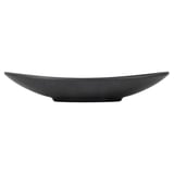 CIOTOLE OVALI ASAMI WARE  18,2x10,1x3 CM NERO MELAMINA (6 UNITÀ)