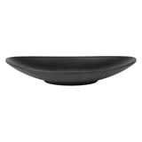 CIOTOLE OVALI ASAMI WARE  18,2x10,1x3 CM NERO MELAMINA (6 UNITÀ)