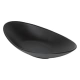 CIOTOLE OVALI ASAMI WARE  31,5x16,5x6 CM NERO MELAMINA (6 UNITÀ)