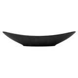 CIOTOLE OVALI ASAMI WARE  31,5x16,5x6 CM NERO MELAMINA (6 UNITÀ)