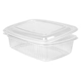 RECIPIENTI CON COPERCHIO  750 ML 18,7x14,4x5,2 CM TRASPARENTE PP (400 UNITÀ)