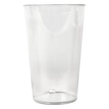 BICCHIERE RIUTILIZZABILI  300 ML Ø 7,5/5,4x11,4 CM TRASPARENTE PP (500 UNITÀ)