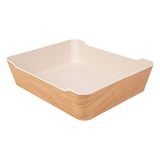 BENTO BOXES ASAMI WARE 3000 ML 29x24x6,7 CM SIMILITUDINE LEGNA MELAMINA (6 UNITÀ)