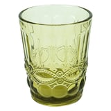 BICCHIERI VINTAGE WAKI GLASS 'VINTAGE' 250 ML Ø8x10 CM VERDE CRISTAL (6 UNITÀ)