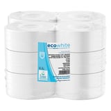 CARTA IGIENICA ECOLABEL 2 VELI  17 G/M2 Ø20x11 CM BIANCO TISSUE (12 UNITÀ)