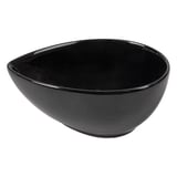 MINI RECIPIENTI "LACRIMA" AKALA 100 ML Ø 10x7,2x4,1 CM NERO PORCELLANA (12 UNITÀ)