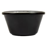 RAMQUINS ASAMI WARE 60 ML Ø 6,4x3,5 CM NERO MELAMINA (24 UNITÀ)