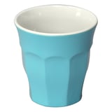 BICCHIERI IMPILABILI ASAMI WARE 180 ML Ø 7,5x7,6 CM BLU AZZURRO MELAMINA (10 UNITÀ)