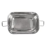 CONTENITOR CON COPERCHIO ARTINOX 750 ML 16x10,5x5 CM ARGENTO ACCIAIO INOX (12 UNITÀ)