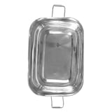 CONTENITOR CON COPERCHIO ARTINOX 1300 ML 18x13x5 CM ARGENTO ACCIAIO INOX (12 UNITÀ)