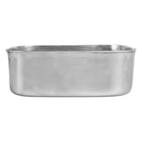 CONTENITOR CON COPERCHIO ARTINOX 1300 ML 18x13x6 CM ARGENTO ACCIAIO INOX (12 UNITÀ)