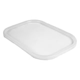 CONTENITOR CON COPERCHIO ARTINOX 1300 ML 18x13x6 CM ARGENTO ACCIAIO INOX (12 UNITÀ)