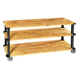 CARRELLO DI SERVIZIO ARROW  183x61x112 CM NATURALE LEGNO (1 UNITÀ)