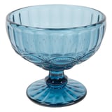 COPPE PER DOLCI VINTAGE WAKI GLASS 'VINTAGE' 380 ML Ø12x10.5 CM BLU CRISTAL (6 UNITÀ)