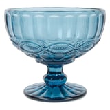 COPPE PER DOLCI VINTAGE WAKI GLASS 'VINTAGE' 380 ML Ø12x10.5 CM BLU CRISTAL (6 UNITÀ)
