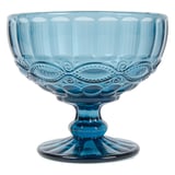 COPPE PER DOLCI VINTAGE WAKI GLASS 'VINTAGE' 380 ML Ø12x10.5 CM BLU CRISTAL (6 UNITÀ)