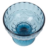 COPPE PER DOLCI VINTAGE WAKI GLASS 'VINTAGE' 380 ML Ø12x10.5 CM BLU CRISTAL (6 UNITÀ)