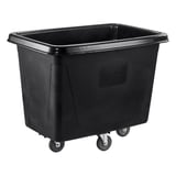 CARRELLO PORTABIANCHERIA ARROW 340 L 74x107x86 CM NERO PE (1 UNITÀ)