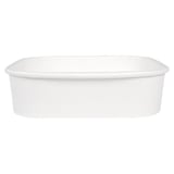 CONTENITORI QUADRATE  750 ML 320 + 26 PE G/M2 16,7x16,7x4,3 CM BIANCO KRAFT (300 UNITÀ)