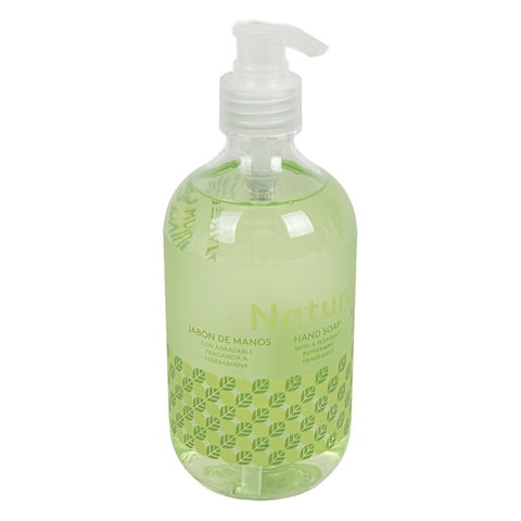 SAPONE PER LE MANI 'NATURAL' 500 ML 15 CM (20 UNITÀ)
