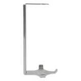 SUPPORTO BOTTIGLIA DISPENSER  400 ML  ARGENTO ACCIAIO INOX (4 UNITÀ)