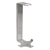SUPPORTO BOTTIGLIA DISPENSER  500 ML  ARGENTO ACCIAIO INOX (4 UNITÀ)