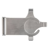 SUPPORTO BOTTIGLIA DISPENSER  500 ML  ARGENTO ACCIAIO INOX (4 UNITÀ)
