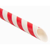 CANUCCE DRITTE A STRISCE 'BUBBLE TEA' PAPER  Ø1,2x20 CM COLORI VARIE CARTA (2400 UNITÀ)
