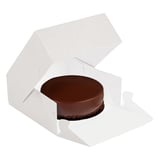 SCATOLE PER PASTICCERIA SENZA FINESTRA THEPACK  17x14x11,5 CM BIANCO CARTONE NANO-MICRO (50 UNITÀ)