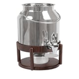 DISTRIBUTORE BEVANDE CALDE  6 L 20,3x27x43,5 CM ARGENTO ACCIAIO INOX (1 UNITÀ)